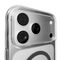 Puro Lite Mag TPU+PC Case Compatible with MagSafe for iPhone 17 Pro Max - Transparent with Gray Ring | Techbox