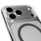 Puro Lite Mag TPU+PC Case Compatible with MagSafe for iPhone 17 Pro Max - Transparent with Gray Ring | Techbox