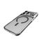 Puro Lite Mag TPU+PC Case Compatible with MagSafe for iPhone 17 Pro Max - Transparent with Gray Ring | Techbox