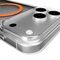 Puro Lite Mag TPU+PC Case Compatible with MagSafe for iPhone 17 Pro Max - Transparent with Orange Ring | Techbox