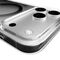 Puro Lite Mag TPU+PC Case Compatible with MagSafe for iPhone 17 Pro - Transparent with Gray Ring - Apple Cases - Cases - Techbox