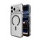 Puro Lite Mag TPU+PC Case Compatible with MagSafe for iPhone 17 Pro - Transparent with Gray Ring - Apple Cases - Cases - Techbox