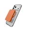 Puro Lite Mag TPU+PC Case Compatible with MagSafe for iPhone 17 Pro - Transparent with Orange Ring | Techbox