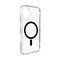 Puro Lite Mag TPU+PC Case Compatible with MagSafe for iPhone 17 - Transparent with Black Ring | Techbox