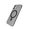 Puro Lite Mag TPU+PC Case Compatible with MagSafe for iPhone 17 - Transparent with Black Ring | Techbox