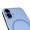 Puro Lite Mag TPU+PC Case Compatible with MagSafe for iPhone 17 - Transparent with Blue Ring | Techbox