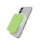 Puro Lite Mag TPU+PC Case Compatible with MagSafe for iPhone 17 - Transparent with Green Ring | Techbox
