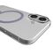 Puro Lite Mag TPU+PC Case Compatible with MagSafe for iPhone 17 - Transparent with Pink Ring | Techbox
