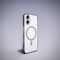 Puro Lite Mag TPU+PC Case Compatible with MagSafe for iPhone 17 - Transparent with Pink Ring | Techbox