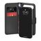 Puro Wallet Stand Case for iPhone 17 Air made of eco-leather, with a flap, wallet and stand function - black - Apple Cases - Cases - Techbox