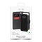Puro Wallet Stand Case for iPhone 17 Air made of eco-leather, with a flap, wallet and stand function - black - Apple Cases - Cases - Techbox