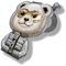 Nimmy Cool&amp;Cute 2.0 Bear Magnetic Pendant - Gray
