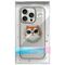 Nimmy Glasses Cool Cat MagSafe Case for iPhone 16 Pro Max - Gray