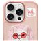 Nimmy Glasses Cool Cat MagSafe Case for iPhone 16 Pro - Pink