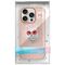 Nimmy Glasses Cool Cat MagSafe Case for iPhone 16 Pro - Pink