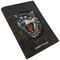 Nimmy Raptor Wolf Passport/Wallet Case - Brown