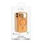 Puro Daylight Magsafe Compatible Silicone Case for iPhone 17 Pro Max - Translucent Orange - Apple Cases - Cases - Techbox