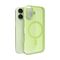 Puro Daylight Magsafe Compatible Silicone Case for iPhone 17 - Translucent Green | Techbox