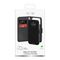 Puro Wallet Stand Case for iPhone 17 Pro Max Made of Eco-Leather, with a Flap, Wallet, and Stand Function - Black - Apple Cases - Cases - Techbox