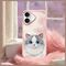 Nimmy Big Eyed Pet 2.0 Cat Case for iPhone 16 - Pink | Techbox