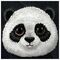 Nimmy Big Eyed Pet 2.0 Panda case for iPhone 16 Pro - black | Techbox