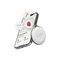 SBS Track My Circle Waterproof IP65 Locator Compatible with Apple Find My - White | Techbox