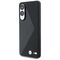 BMW Leather Oversized Stripes MagSafe case for Samsung Galaxy S25 Edge - black | Techbox