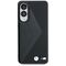 BMW Leather Oversized Stripes MagSafe case for Samsung Galaxy S25 Edge - black | Techbox