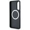 BMW Leather Oversized Stripes MagSafe case for Samsung Galaxy S25 Edge - black | Techbox