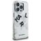 Karl Lagerfeld IML Sketched Graphic Case for iPhone 16 Pro - Clear | Techbox