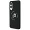 Karl Lagerfeld Silicone nauble Heads And Circle MagSafe case for Samsung Galaxy S25 Edge - black - Samsung Cases - Cases - Techbox