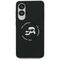 Karl Lagerfeld Silicone nauble Heads And Circle MagSafe case for Samsung Galaxy S25 Edge - black - Samsung Cases - Cases - Techbox
