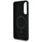 Karl Lagerfeld Silicone nauble Heads And Circle MagSafe case for Samsung Galaxy S25 Edge - black - Samsung Cases - Cases - Techbox