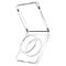 Spigen AirSkin Mag MagSafe Case for Samsung Galaxy Z Flip 7 - Clear and White | Techbox