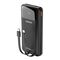 Dudao K15Pro Power Bank 20000mAh 22.5W PD USB-C / USB-A / Built-in Lightning and USB-C Cables - Black | Techbox