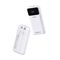 Dudao K15Pro Power Bank 20000mAh 22.5W PD USB-C / USB-A / Built-in Lightning and USB-C Cables - White - Travel Chargers - Smartphone Chargers - Techbox