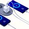 3mk Hyper GaN Charger 20W QC4+ PD PPS USB-C USB-A Wall Charger - White