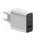 Cuktech 65W GaN 2xUSB-C 1xUSB-A Wall Charger - Gray - Travel Chargers - Smartphone Chargers - Techbox