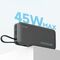 Cuktech CUKP200NGLDG 55W 20000mAh Powerbank with Built-in USB-C Cable - Gray | Techbox