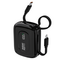 Dudao K32 Powerbank 22.5W 10000 mAh with Built-in USB-C/ Lightning Cable - Black | Techbox
