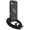 Guess 4G Big Logo Cord Stap Crossbody Case for iPhone 17 - Black - Uncategorized Cases (2) - Cases - Techbox