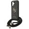 Guess 4G Big Logo Cord Stap Crossbody Case for iPhone 17 - Black - Uncategorized Cases (2) - Cases - Techbox