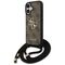 Guess 4G Big Logo Cord Stap Crossbody Case for iPhone 17 - Brown - Uncategorized Cases (2) - Cases - Techbox