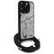 Karl Lagerfeld Crossbody Grained Pattern &amp; Logo Case for iPhone 16 Pro Max - Gray | Techbox