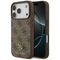 Guess 4G Small Classic Logo MagSafe case for iPhone 17 Pro - brown - Uncategorized Cases (2) - Cases - Techbox