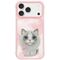 Nimmy Big Eyed Pet 2.0 Cat Case for iPhone 17 Pro - Pink - Apple Cases - Cases - Techbox
