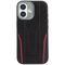 Audi R8 Genuine Leather MagSafe Case for iPhone 17 - Black and Red | Techbox