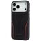 Audi R8 Genuine Leather MagSafe Case for iPhone 17 Pro - Black and Red - Apple Cases - Cases - Techbox