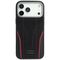 Audi R8 Genuine Leather MagSafe Case for iPhone 17 Pro Max - Black and Red - Apple Cases - Cases - Techbox