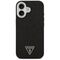 Guess Glitter Triangle Logo MagSafe Case for iPhone 17 - Black - Uncategorized Cases (2) - Cases - Techbox